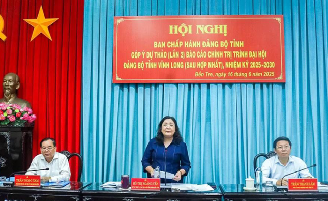 Góp ý dự thảo lần 2 đề án hợp nhất, thành lập tỉnh Vĩnh Long mới