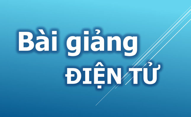 Một số nguyên tắc khi soạn bài giảng điện tử