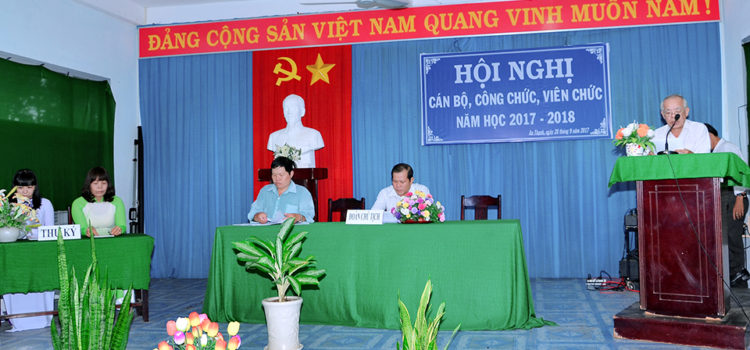 Hội nghị cán bộ công chức năm học 2017-2018