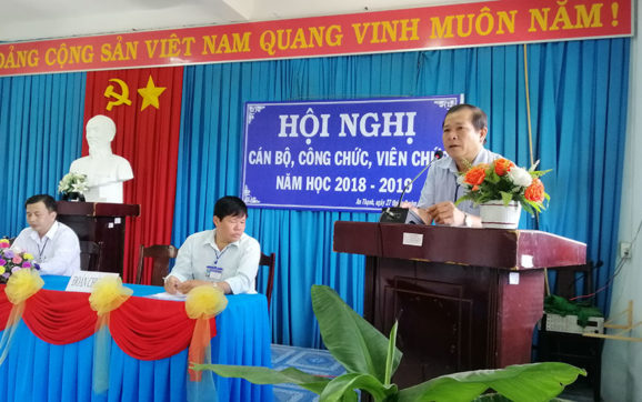 Hội nghị Cán bộ Công chức năm học 2018-2019
