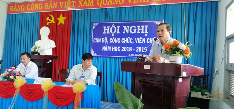 Hội nghị Cán bộ Công chức năm học 2018-2019