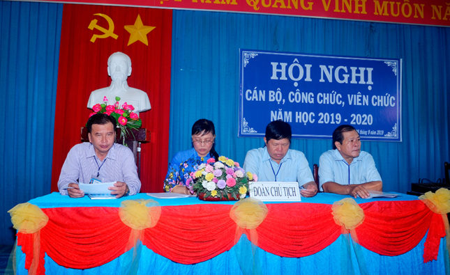 Hội nghị Cán bộ Công chức năm học 2019-2020