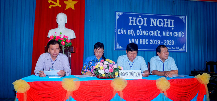 Hội nghị Cán bộ Công chức năm học 2019-2020