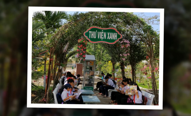 Thư viện Xanh trường THCS Tạ Thị Kiều