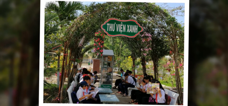 Thư viện Xanh trường THCS Tạ Thị Kiều