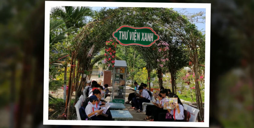 Thư viện Xanh trường THCS Tạ Thị Kiều