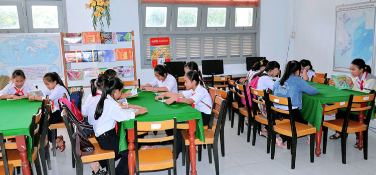 Giới thiệu thư viện trường THCS Tạ Thị Kiều