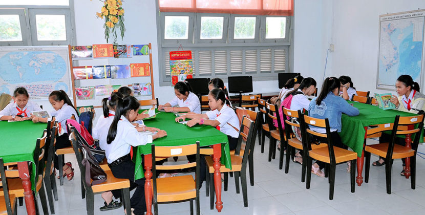 Giới thiệu thư viện trường THCS Tạ Thị Kiều